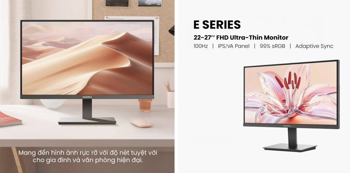 Màn hình Koorui chính thức có mặt tại Việt Nam - Tin Gaming Gear